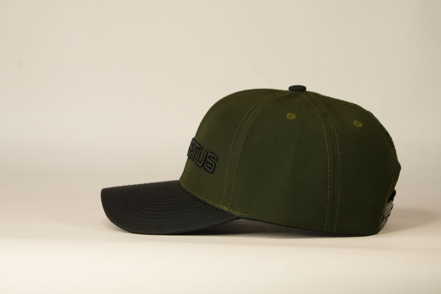 Gorra Spizaetus en relieve - verde militar y negro