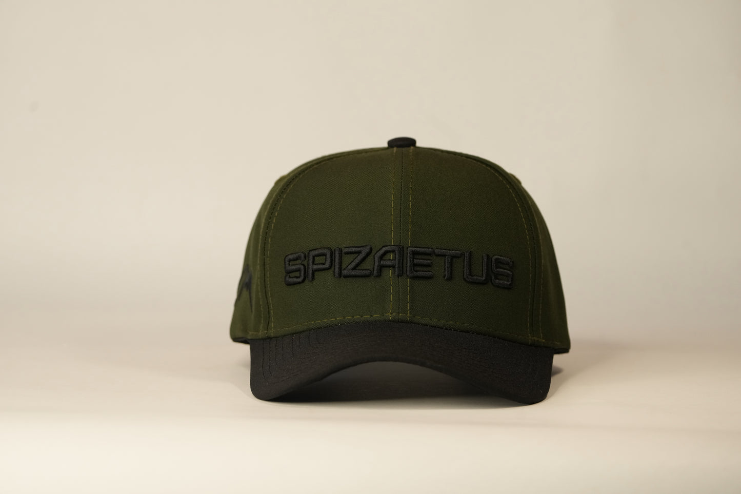 Gorra Spizaetus en relieve - verde militar y negro