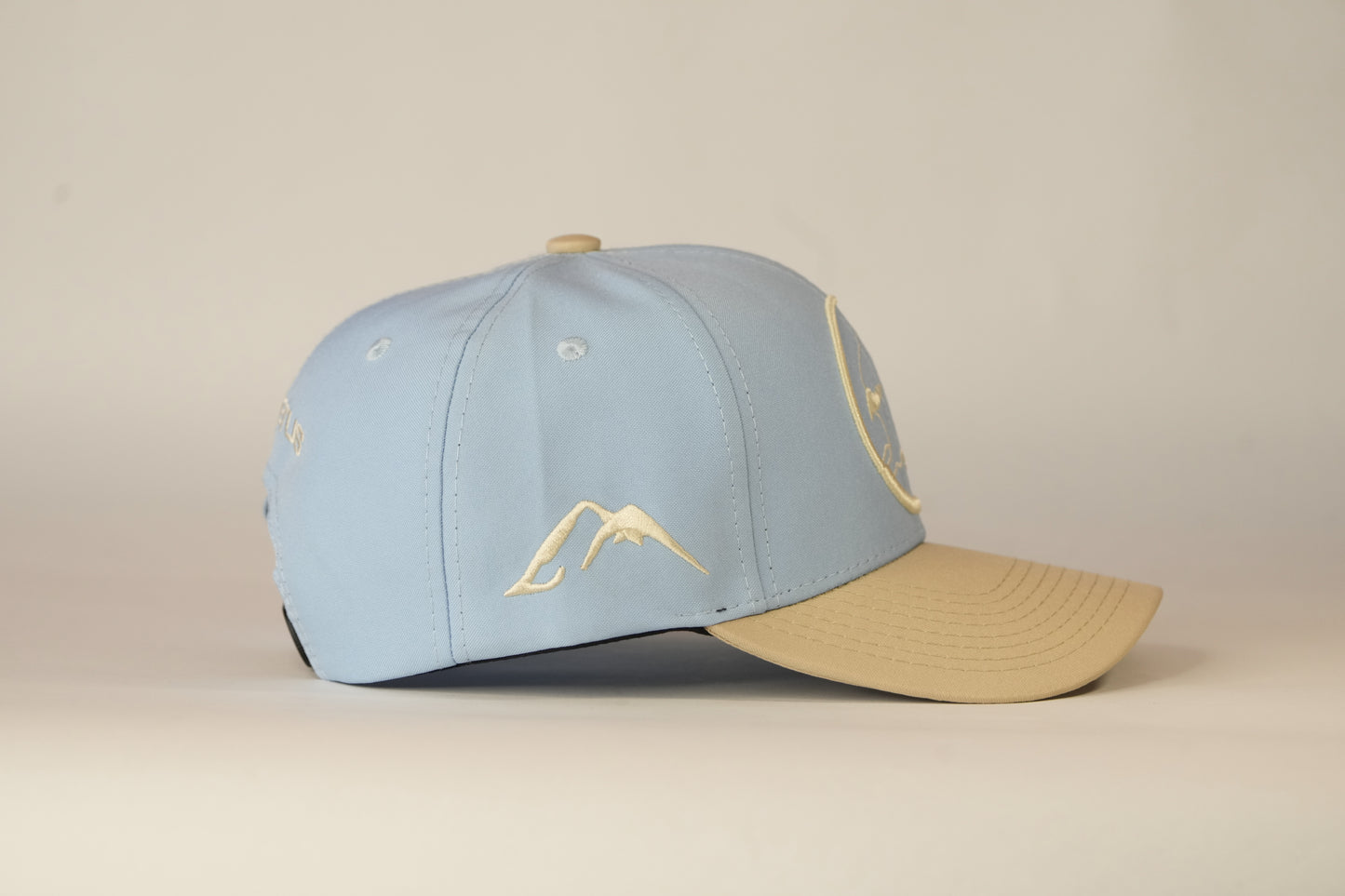 Gorra Spizaetus clásica - azul cielo y beige