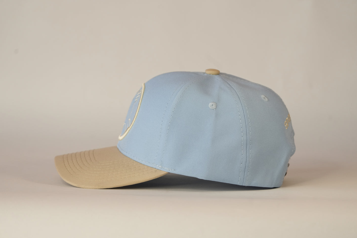 Gorra Spizaetus clásica - azul cielo y beige