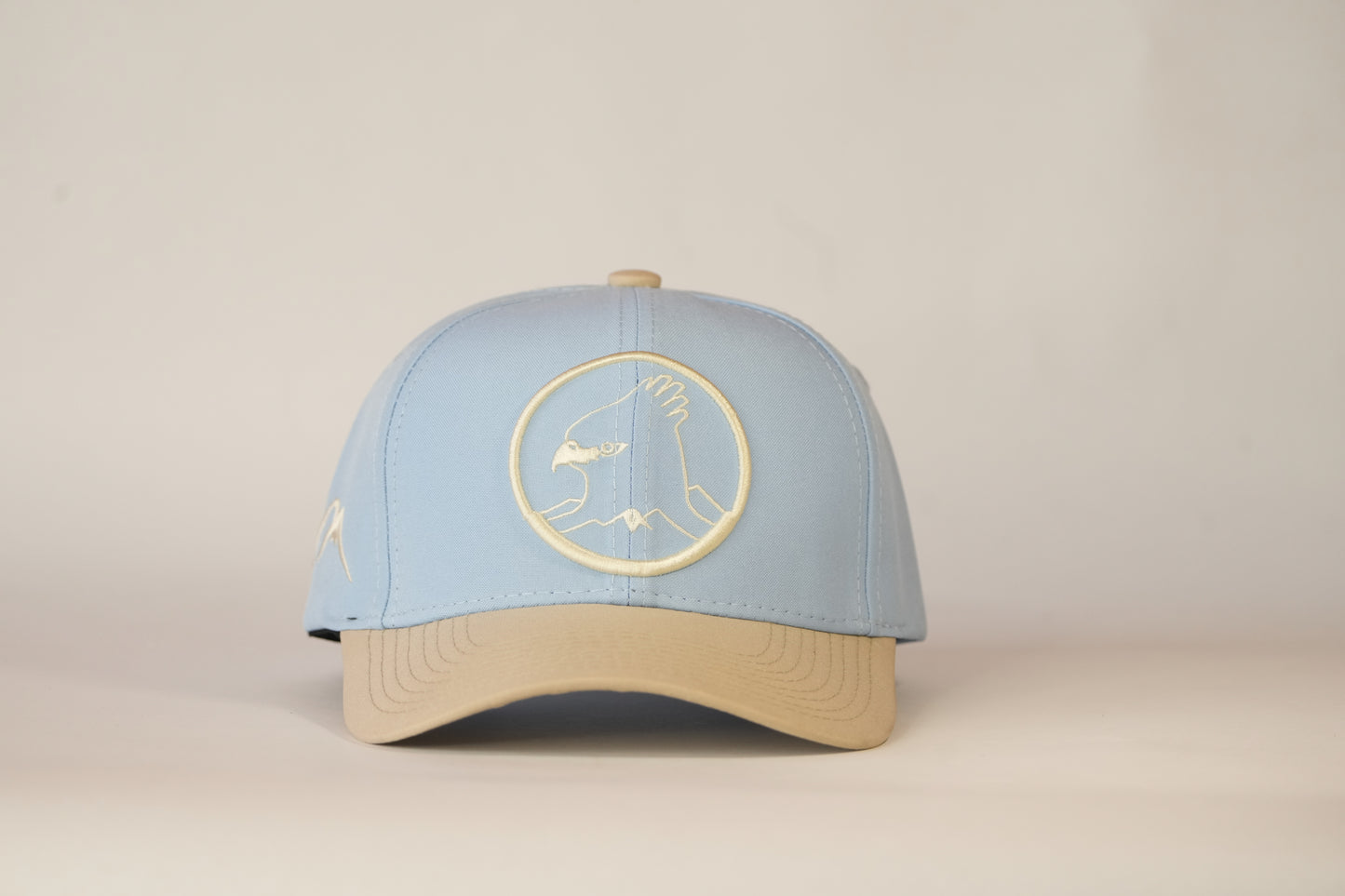 Gorra Spizaetus clásica - azul cielo y beige