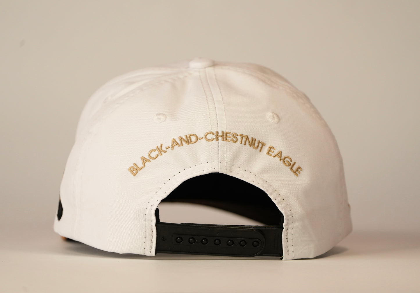 Gorra vuelo águila real de montaña - Blanca y café