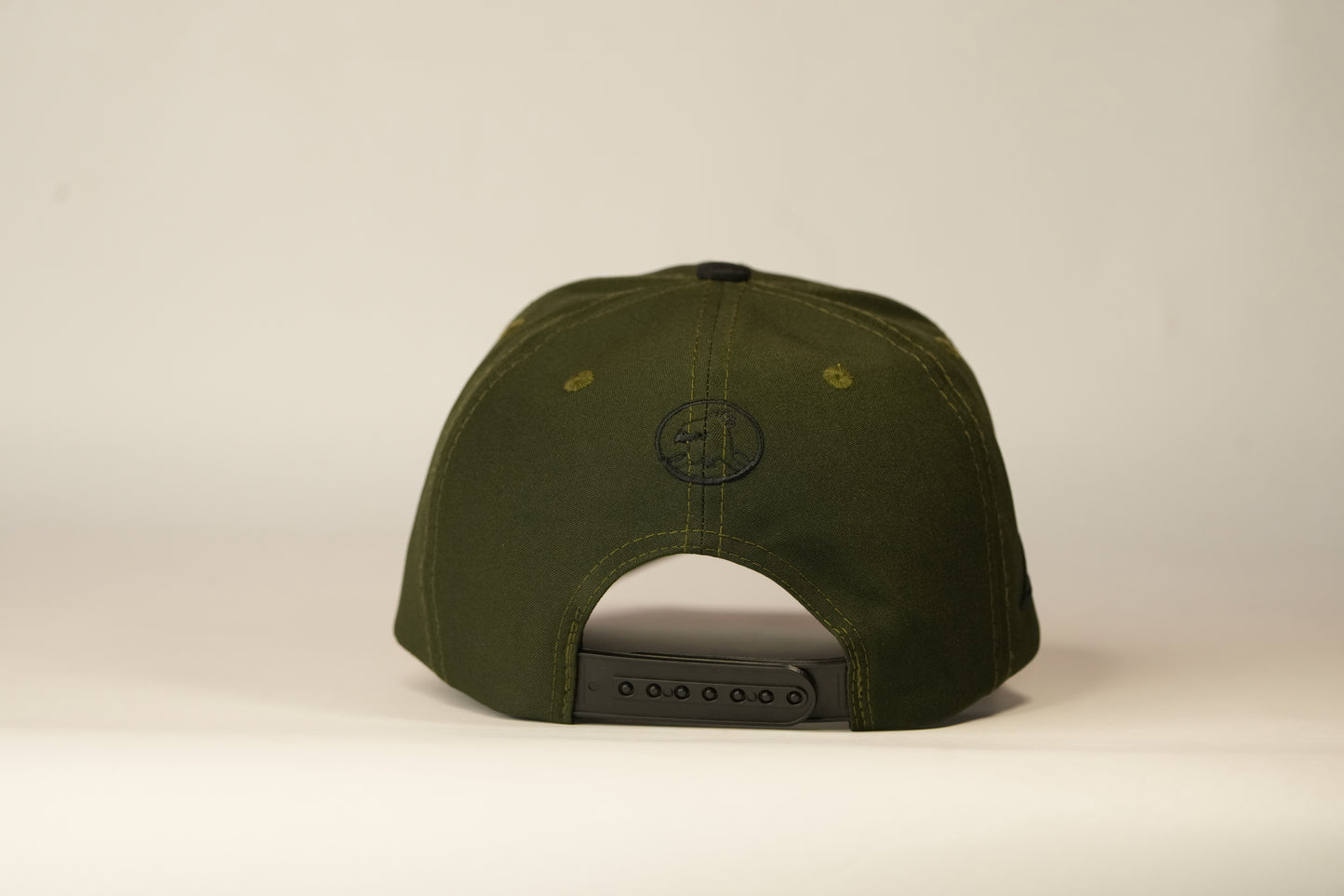 Gorra Spizaetus en relieve - verde militar y negro