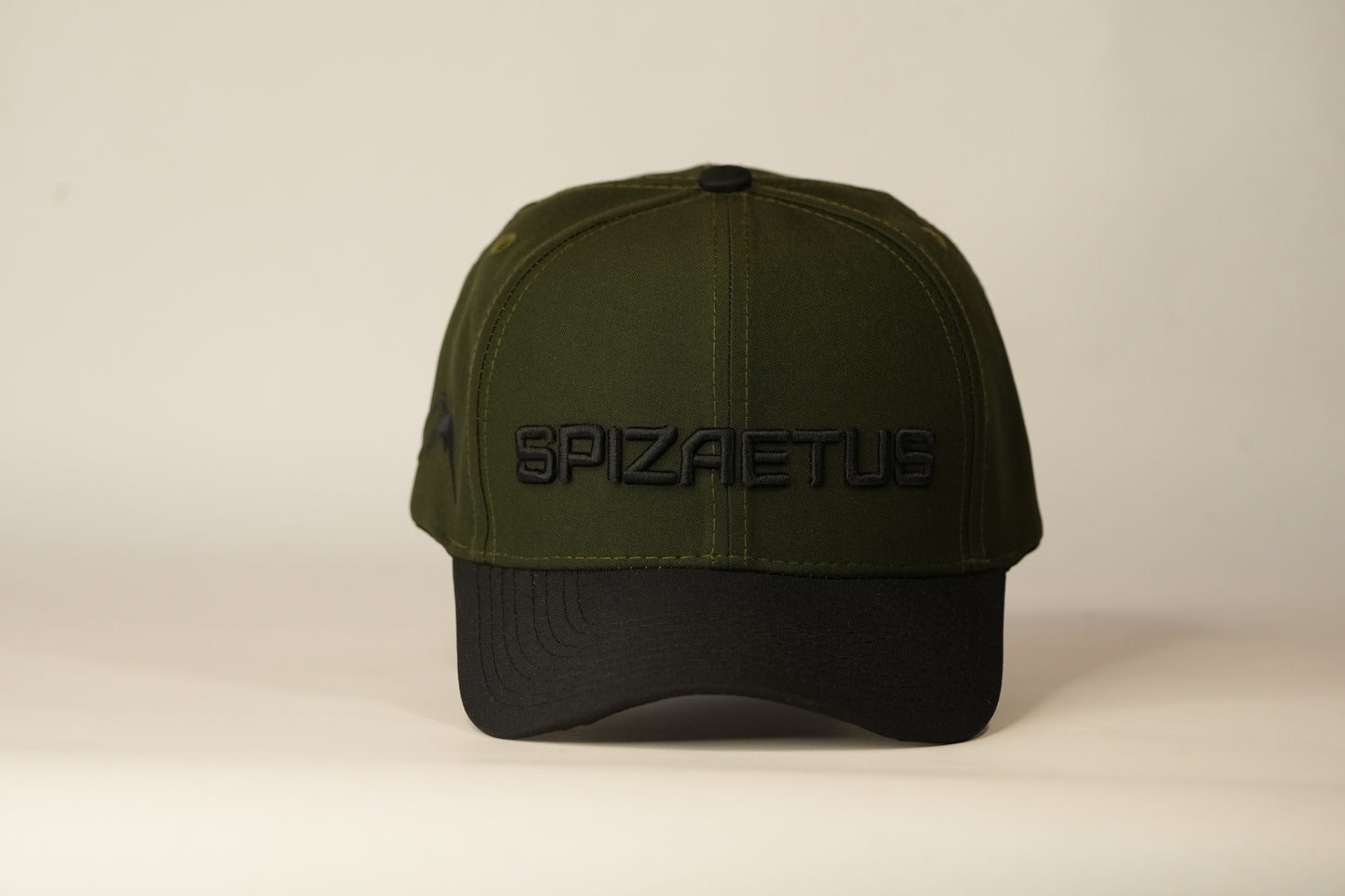 Gorra Spizaetus en relieve - verde militar y negro