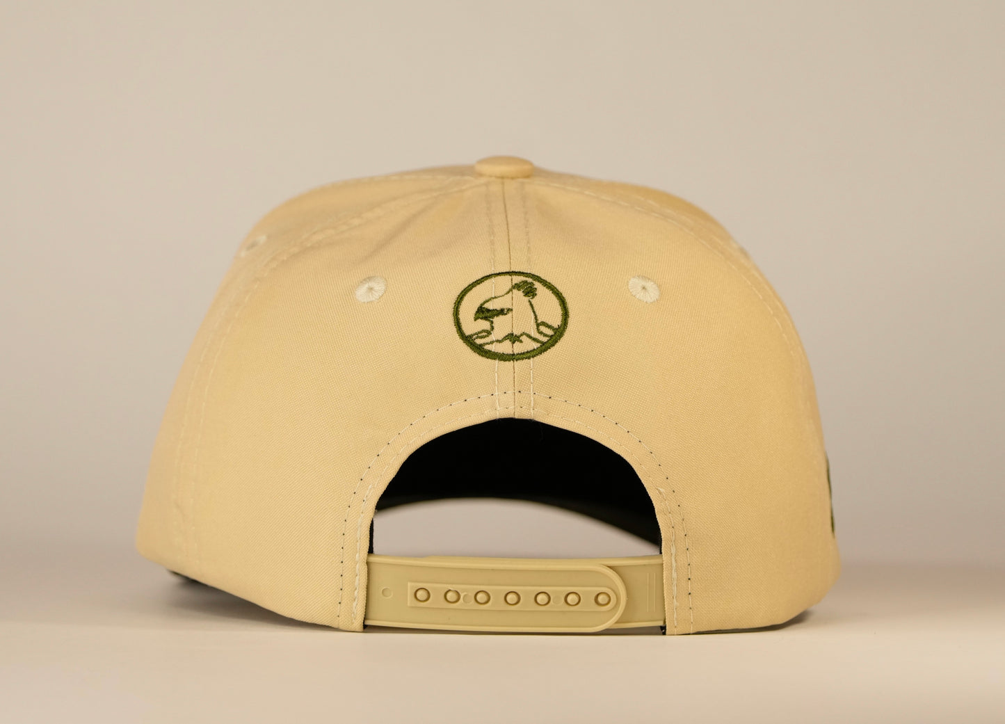 Gorra Spizaetus en relieve - verde militar y beige